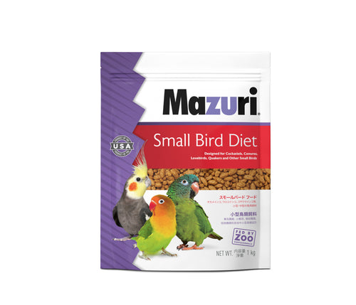 Mazuri Small Bird Diet (1kg/25lb)