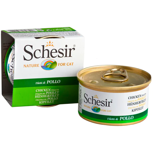 Schesir Cat Can in Jelly - Chicken Fillet (85g)