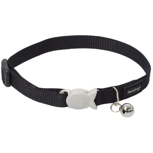 Red Dingo Classic Cat Collar Black