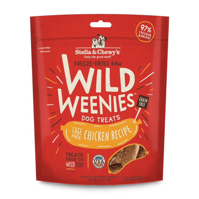 Stella & Chewy's Dog Treats Wild Weenies - Chicken (3.25oz)