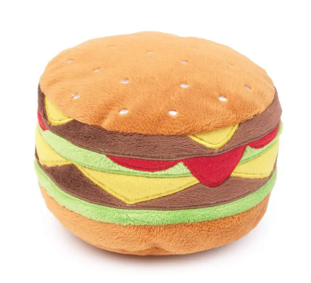 FuzzYard Dog Plush Toy Hamburger