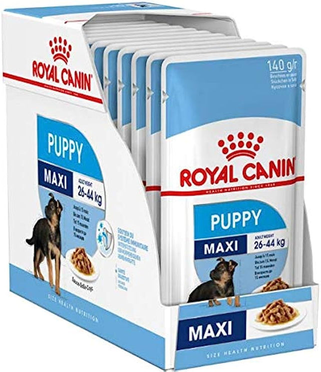 Royal Canin Canine Maxi Puppy Pouch (140g/10x140g)