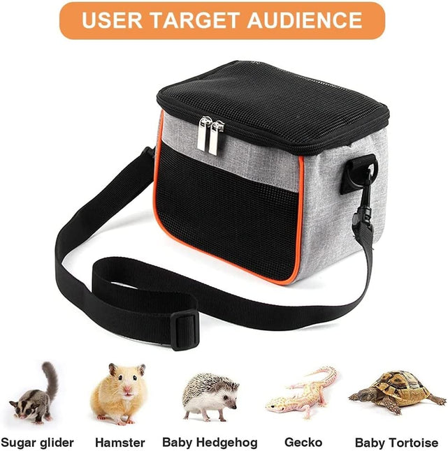 Portable Carrier Bag With Strap for Small Animals (Small/Large)