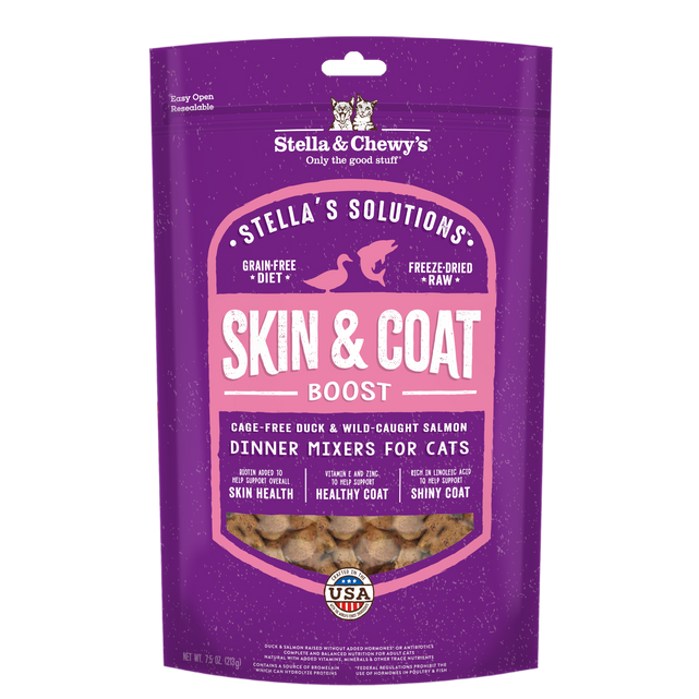 Stella & Chewy's Stella's Solutions for Cats - Skin & Coat Boost (7.5oz)