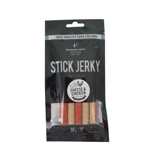 BowWow Dog Treat Cheese & Chicken Sticks (5pc)