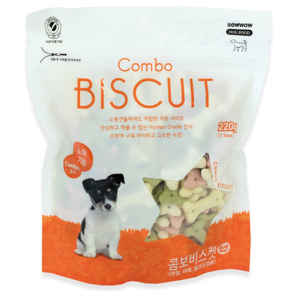 BowWow Dog Treat Combo Biscuit (220g)