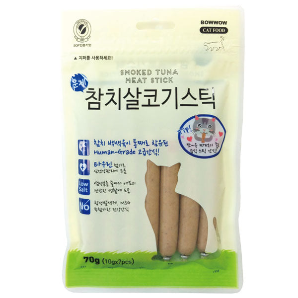 BowWow Cat Treat Smoked Tuna Meat Stick (70g)