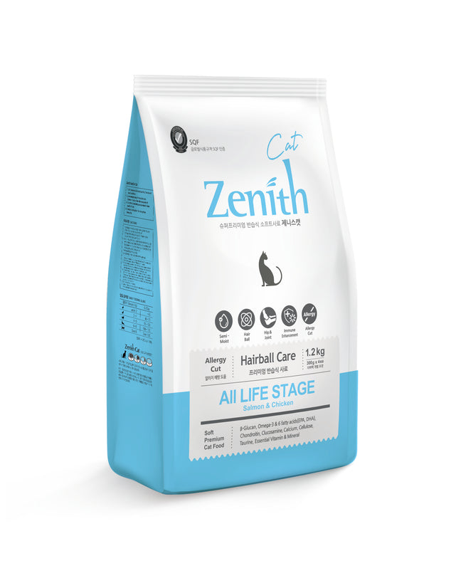 BowWow Zenith Cat (Hairball) Food (1.2kg)