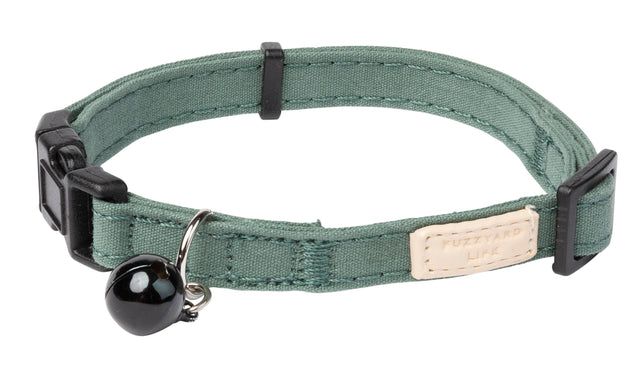 FuzzYard Life Cat Collar - Myrtle Green