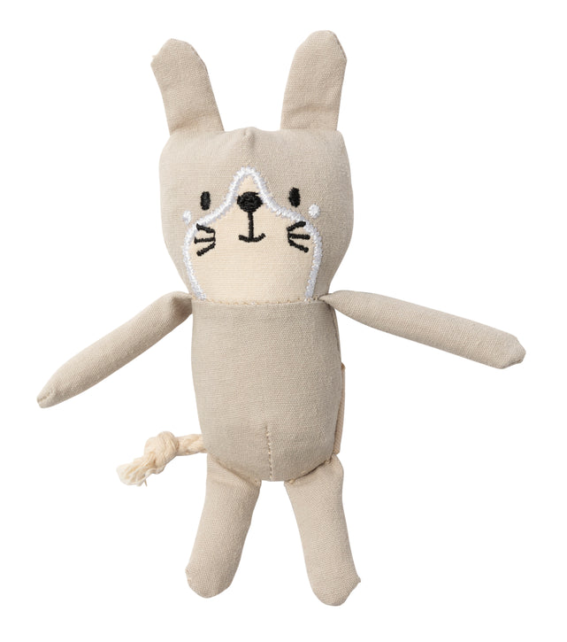 FuzzYard Life Cat Cotton Toy - Sandstone