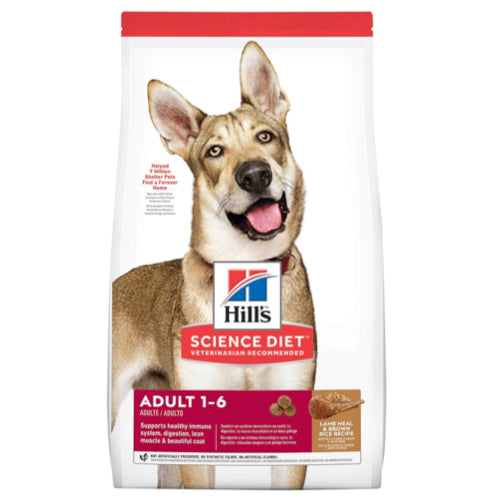 Hill's Science Diet Adult Original Lamb & Brown Rice Dry Dog Food (3kg/15.5lbs/33lbs)