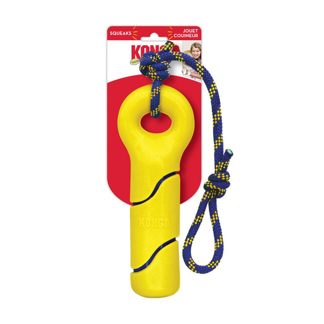 Kong Squeezz Tennis Buoy with Rope