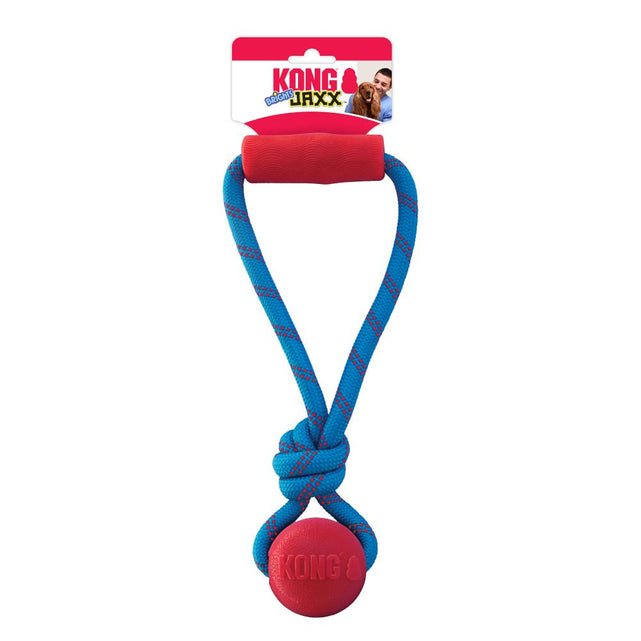 Kong Jaxx Bright Tug with Ball Assorted