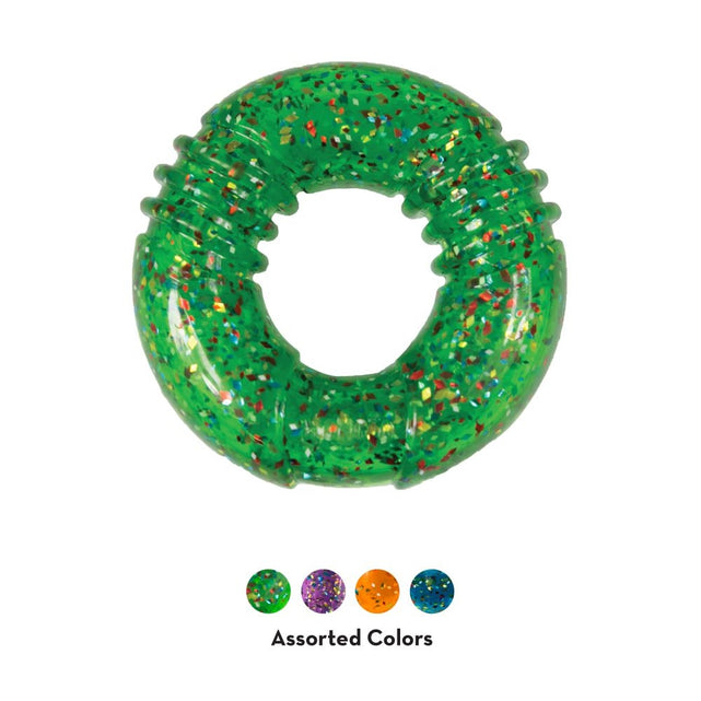 Kong Squeezz Confetti Ring Assorted
