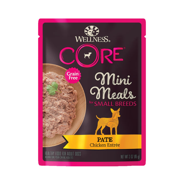 Wellness Dog CORE Small Breed Mini Meals Pâté Chicken Entrée (3oz)