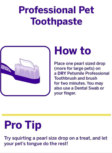 Petsmile Professional Say Cheese Flavour Toothpaste Toothpaste (4.2oz)