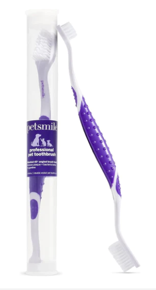 Petsmile Professional 45 Degree Dual-Ended Toothbrush