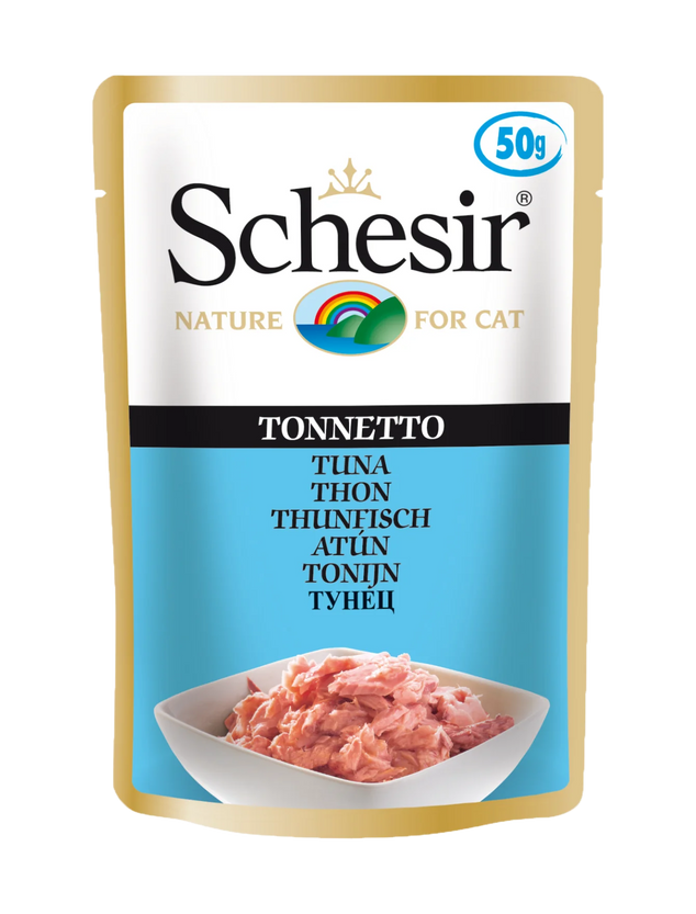 Schesir Cat Pouches - Tuna (50g/30x50g)