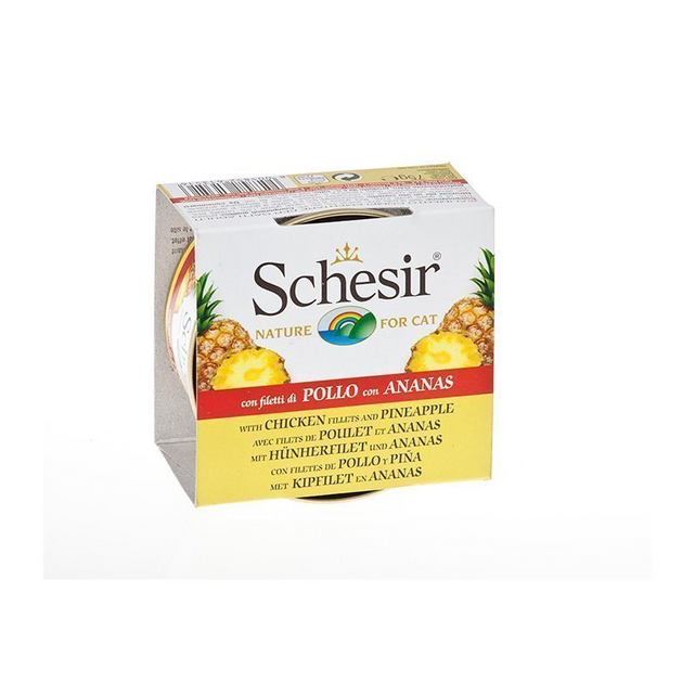 Schesir Cat Can with Fruits - Tuna & Pineapple (75g)