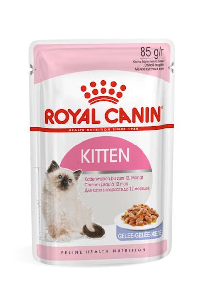 Royal Canin Feline Kitten Instinctive Pouch Jelly (85g/12x85g)