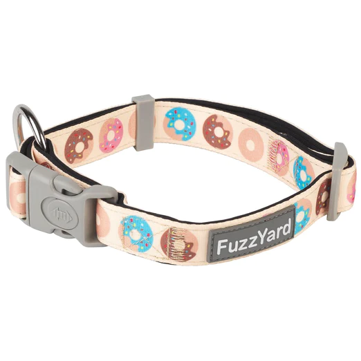 FuzzYard Dog Collar - Go Nuts (S/M/L)