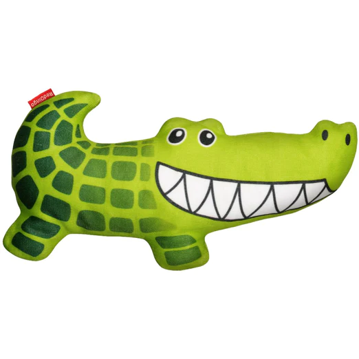Red Dingo Dog Durable Toy Crocodile
