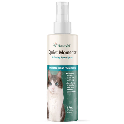Naturvet Quiet Moments Herbal Calming Spray Feline (8fl oz)