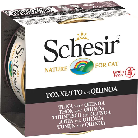 Schesir Cat Can in Jelly - Tuna with Quinoa (85g)
