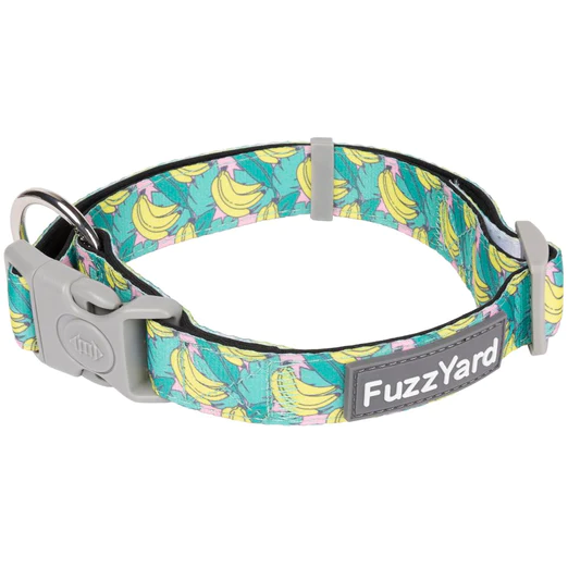 FuzzYard Dog Collar - Bananarama (S/M/L)