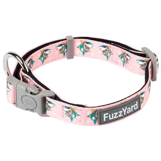 FuzzYard Dog Collar - LL Cool Jaw$ (S/M/L)