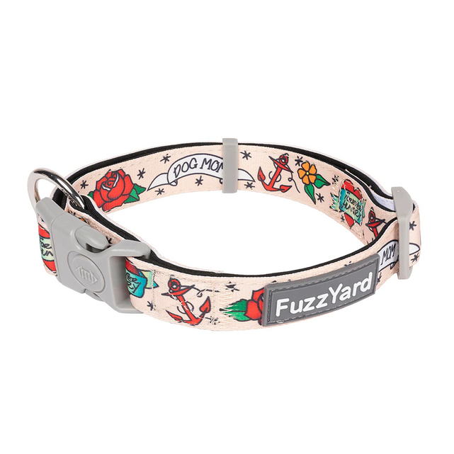 FuzzYard Dog Collar - Ink'd Up (S/M/L)