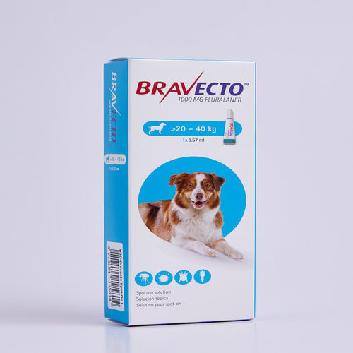 Bravecto Vials for Dogs (Various Sizes)