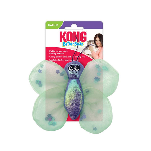 Kong Cat Better Buzz Butterfly