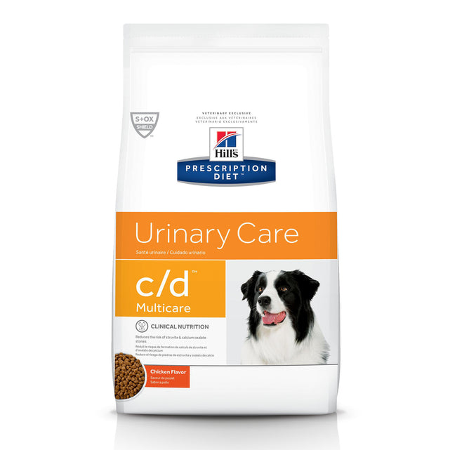 Hill's Prescription Diet Canine C/D Multicare Urinary Care Chicken Flavor (1.5kg/8.5lbs/17.6lbs)