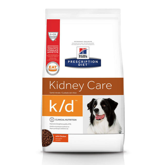 Hill's Prescription Diet Canine K/D Kidney Care with Chicken (1.5kg/6.5kg/8.5lbs)