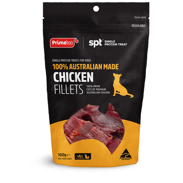 Prime100 Chicken Fillets Treats for Dogs