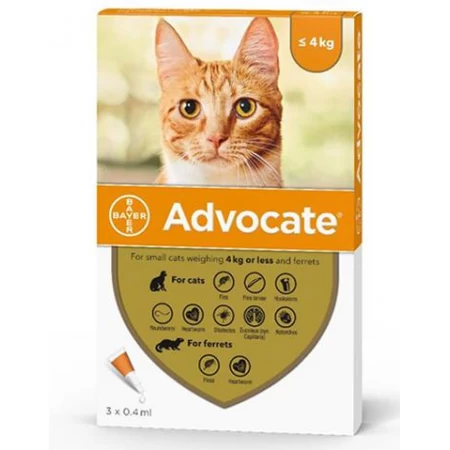 Advocate for Cats (<4kg/4kg-8kg)