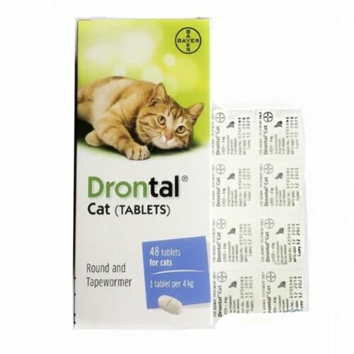 Drontal Cat Dewormer (8 tablets/strip)